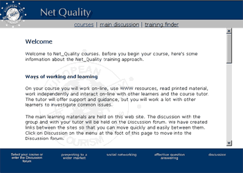 Net Quality site